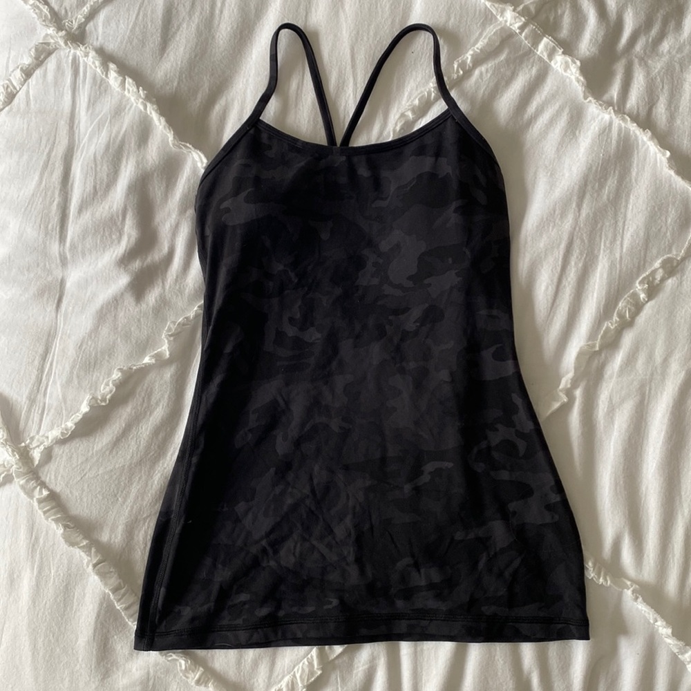 Lululemon Camo Power Y Tank